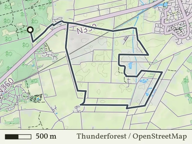 Groene route vanaf Sprokkelweg, Holten