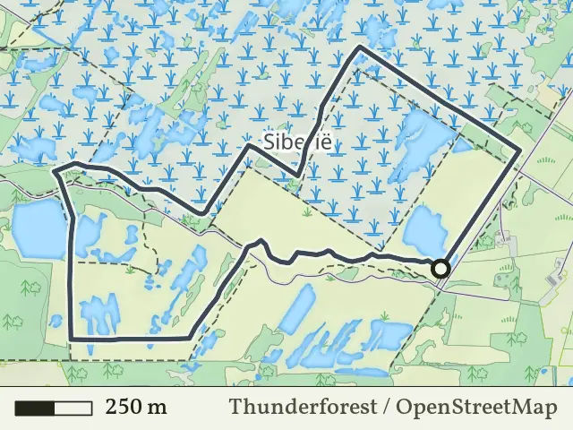 Blauwe route vanaf Siberie, Haaksbergen