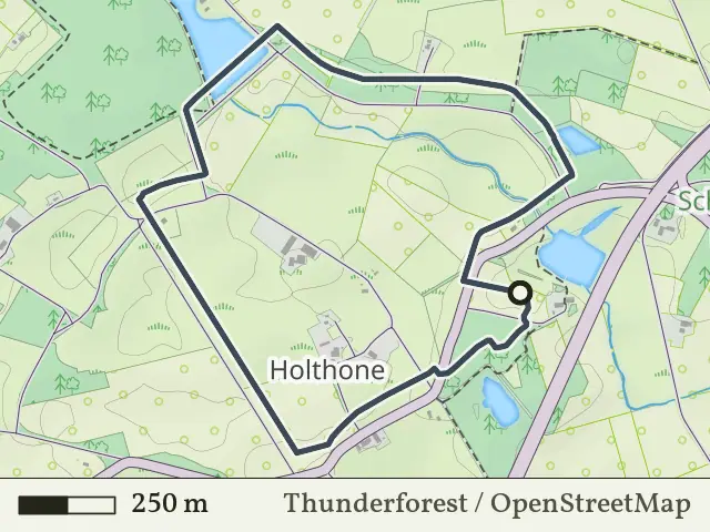 Gele route vanaf Holthone, Hardenberg Oost