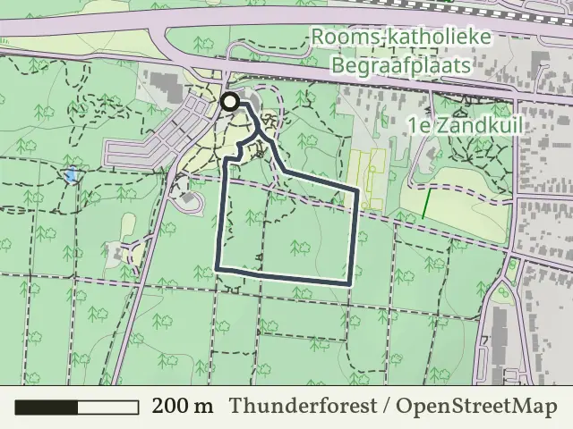 Gele route vanaf Sallandse Heuvelrug, Nijverdal
