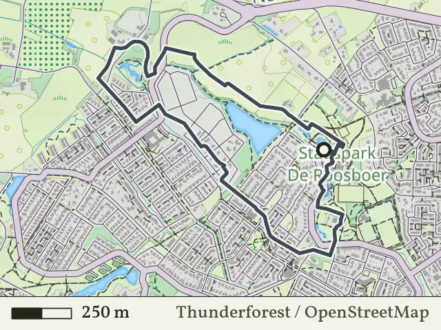 Oranje route vanaf Gravenes, Oldenzaal