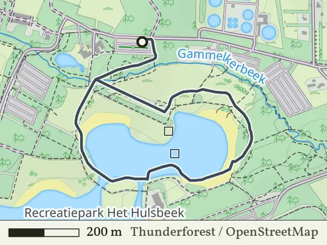 Blauwe route vanaf Het Hulsbeek, Oldenzaal