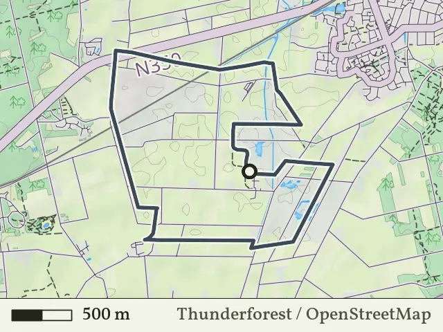 Groene route vanaf Overveen, Rijssen
