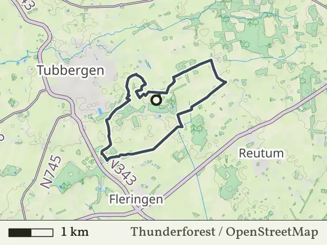 Blauwe route vanaf Baasdam, Tubbergen