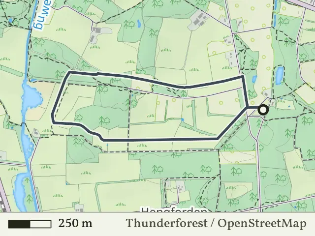 Oranje route vanaf Nijendal, Olst