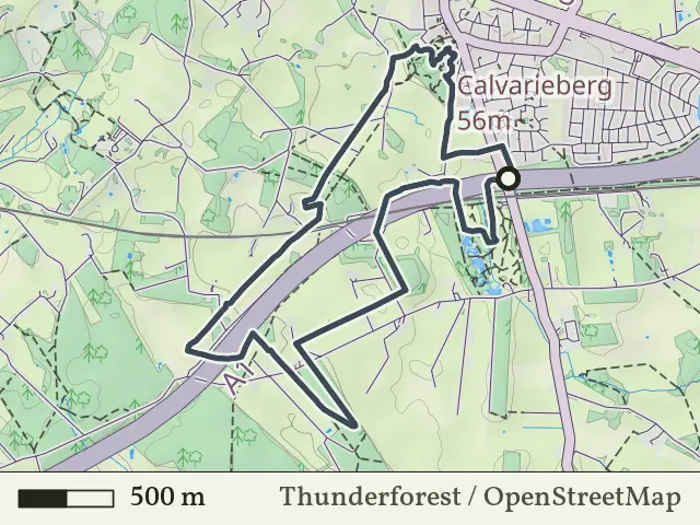 Groene route vanaf Poort Bulten, Losser