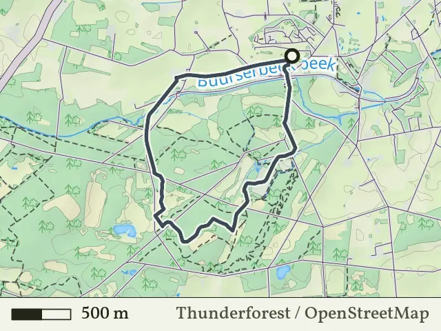 Groene route vanaf Lankheet, Haaksbergen
