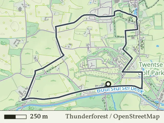 Paarse route vanaf Lankheet, Haaksbergen