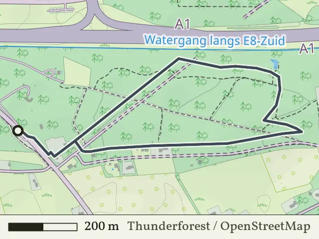 Groene route vanaf Marsdijk, Bathmen