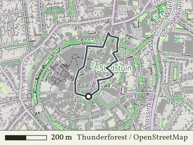 Groene route vanaf Oldenzaal, Losser