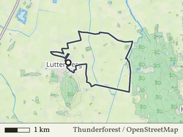 Oranje route vanaf Luttenberg, Salland