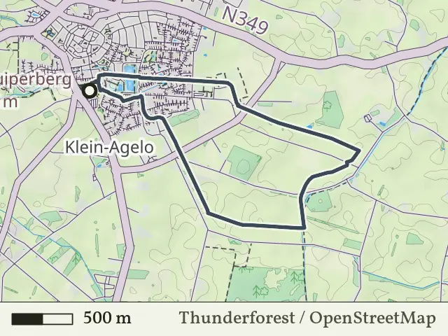 Rode route vanaf Ootmarsum, Ootmarsum