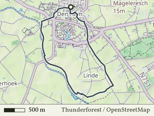 Groene route vanaf Den Ham, Twenterand