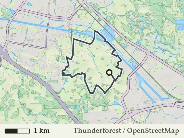Oranje route vanaf Twekkelo, Enschede