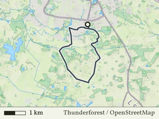 Gele route vanaf Smalenbroek, Enschede