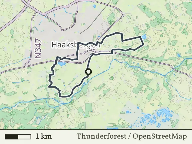 Groene route vanaf Honesch, Haaksbergen