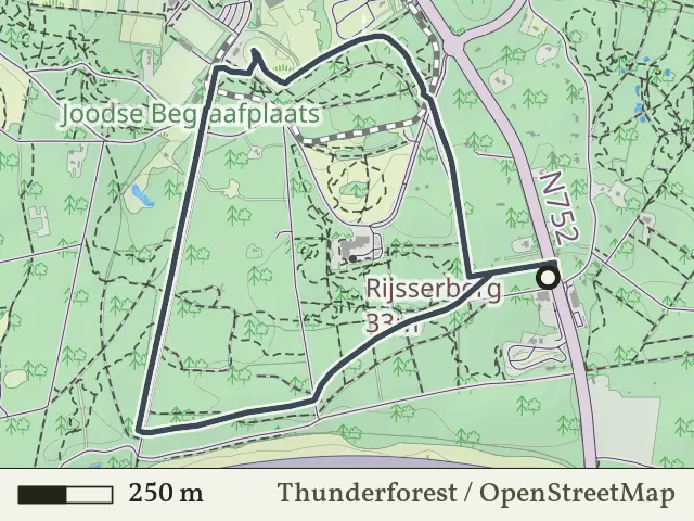 Gele route vanaf Klein Zwitserland, Rijssen