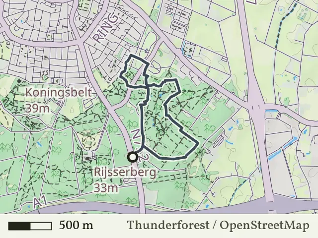 Groene route vanaf Klein Zwitserland, Rijssen