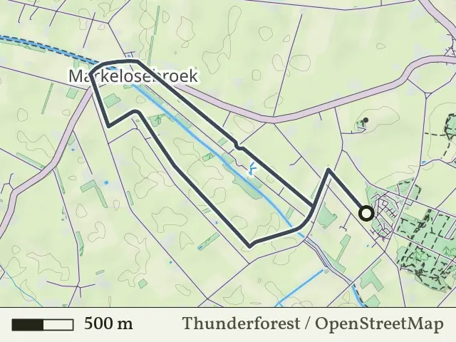 Groene route vanaf Kattenberg, Markelo