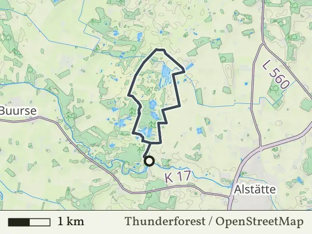 Oranje route vanaf Haarmühle, Haaksbergen