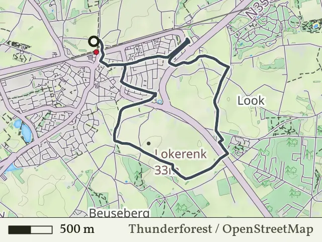 Groene route vanaf Holten, Rijssen/Holten