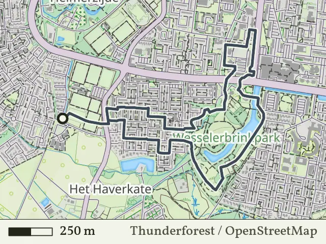 Blauwe route vanaf Helmerhoek, Boekelo
