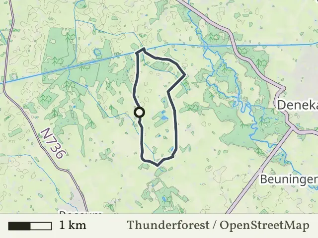 Oranje route vanaf Volthe, Rossum