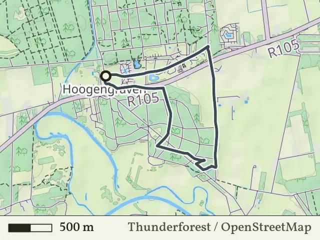 Groene route vanaf Stegeren, Ommen