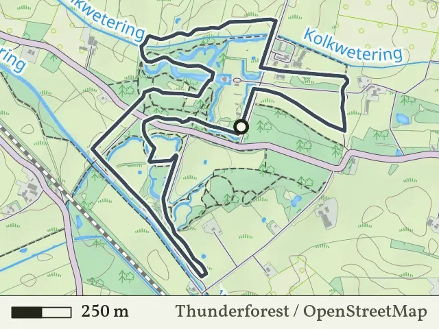 Groene route vanaf Den Alerdinck/De Colckhof, Laag Zuthem