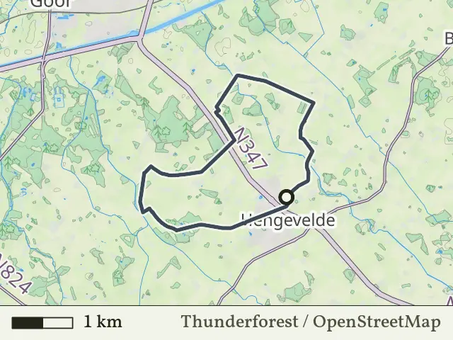 Groene route vanaf Hengevelde, Hof van Twente